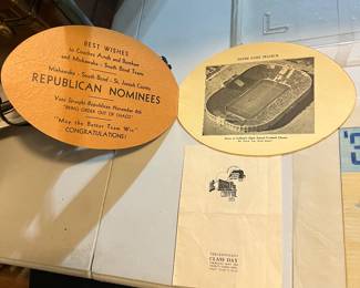 Oct 26, 1934Booklet from Indiana’s high school football classic at Notre Dame Stadium. Mishawaka versus South Bend Central.