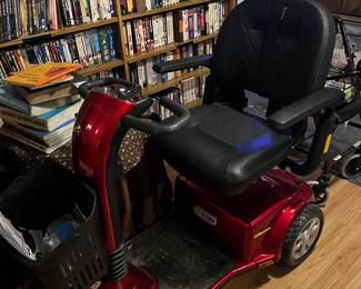 Golden Companion Scooter Model GC240 with Trailer-only used 2 months
