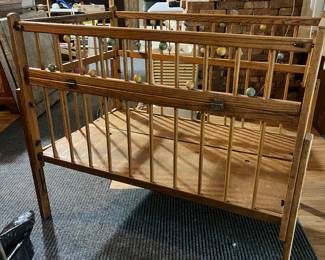 Antique Baby Crib