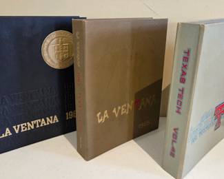 Vintage Texas Tech Yearbooks