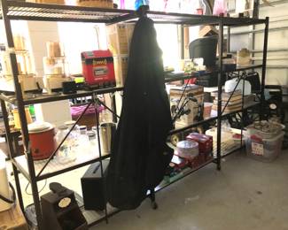 Garage items. Household, small appliances.