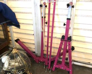 Child’s metal gymnastics set