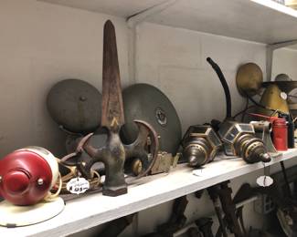 Antique and vintage collectible tools, household items