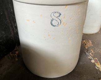 8 gallon antique crock