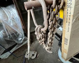 Cast iron chains