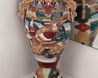 Satsuma Japanese vase