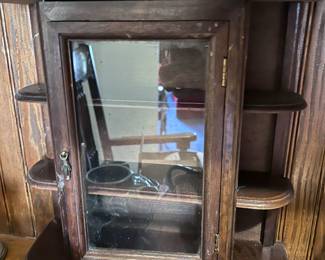 Antique display cabinet