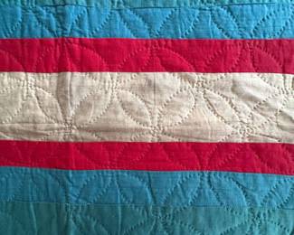 Antique handmade Pennsylvania quilt