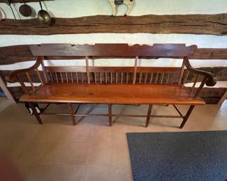 antique custom bench