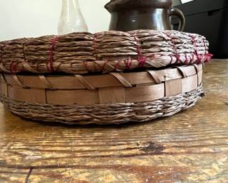 antique sewing baske