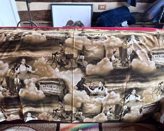 Vintage Wizard of Oz fabric panels