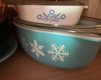 Vintage Pyrex and Corningware
