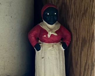 Antique Aunt Jemima Cast iron figural