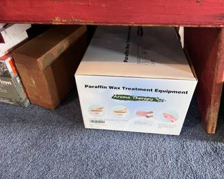 Paraffin wax treatment in the box