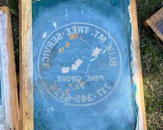 vintage screen printing