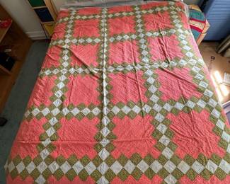 Antique handmade Pennsylvania quilt