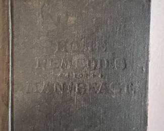 Antique Home remedies book