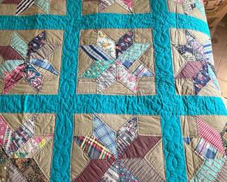 Antique handmade Pennsylvania quilt
