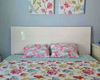 King size mattress/headboard/base. Make your offer day of sale!