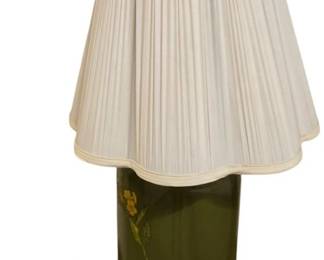 Cute MCM Avocado Green Table Lamp