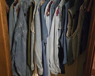 Ladies Embellished Denim Jackets Shirts and Vests