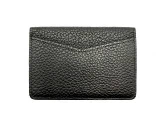 Louis Vuitton Black Taiga Leather Vertical Wallet; Pre-Owned