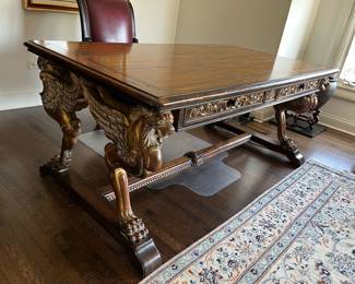 Partners desk 72"W x 40"D x 31"H $1975