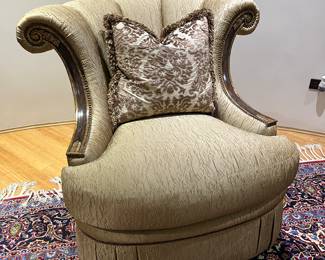 (2) Marge Carson swivel chairs $950 each