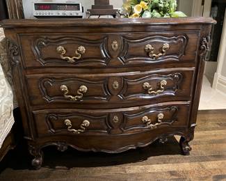 (2) Marge Carson nightstands 43"W x 24"D x 34"H (only one photographed) $400 each
