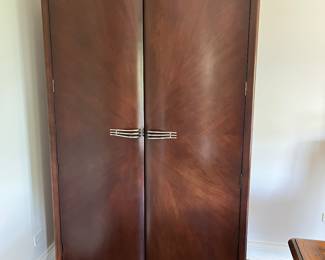 Bernhardt storage armoire 48"W x 21"D x 82"H $400