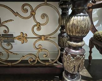 Console table 76"W x 26"D x 40"H $500