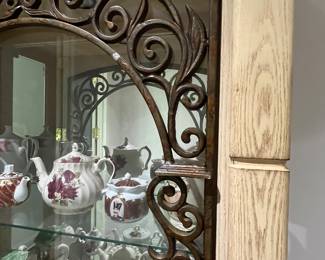 Lighted display cabinet (contents not for sale) 38"W x 14"D x 80"H $400