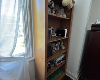 Bookcase 30"W x 12"D x 72"H $75