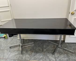 Black table 65"W x 29"D x 30"H $150