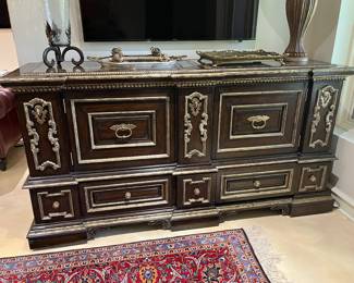 Marge Carson buffet 80"W x 24"D x 41"H $1200