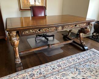 Partners desk 72"W x 40"D x 31"H $1975