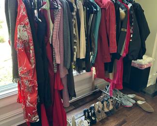 Women's and men's clothing.....