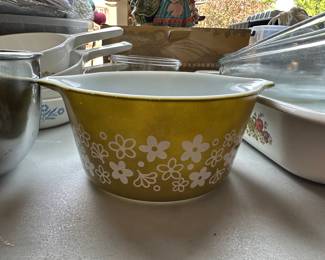 Vintage "Crazy Daisy" Pyrex