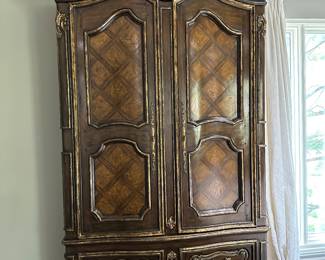 Marge Carson storage armoire (available for purchase now)