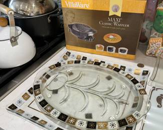 MCM glass trays.....