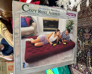 Air mattresses and linens.....