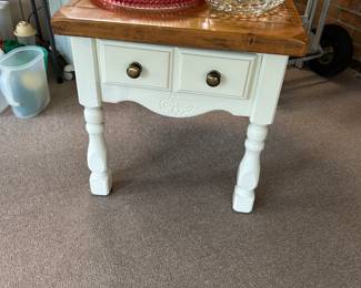 End table with drawer, great quality.