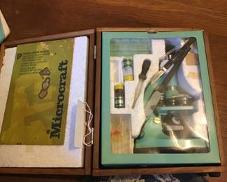 Vintage Microscope