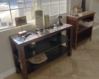 These could be sofa tables, or they could be hallway tables, or just tables. You decide.
