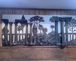 Large Fresco of Greek Columns