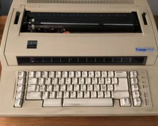 Vtg IBM typewriter