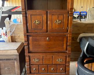 Lot 109- Two Piece Wooden Dresser Set