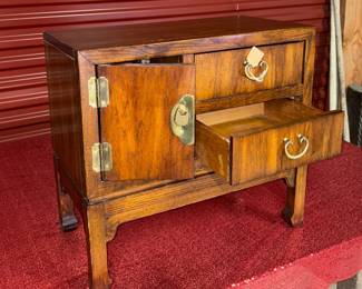 Lot 2- Vintage Wooden Little Cabinet