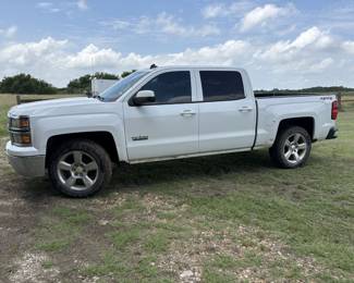 Lot 144- 2014 Chevy Silverado Texas Edition 4X4