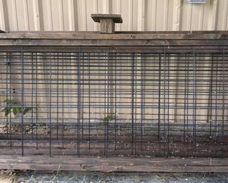 Lot 159- Wooden & Metal Gate/Panels